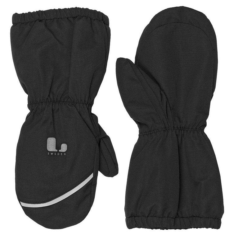 Lindberg Lingbo Shell Mittens Kids Black - Lindberg