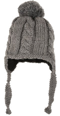 Micro Knitted Beanie Baby Anthracite - Lindberg
