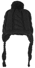 Micro Knit Beanie Baby Black - Lindberg