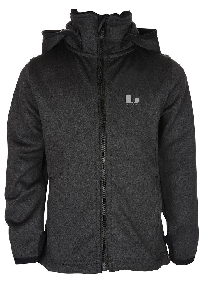 Milano Hoodie Jacket Kids Anthracite - Lindberg