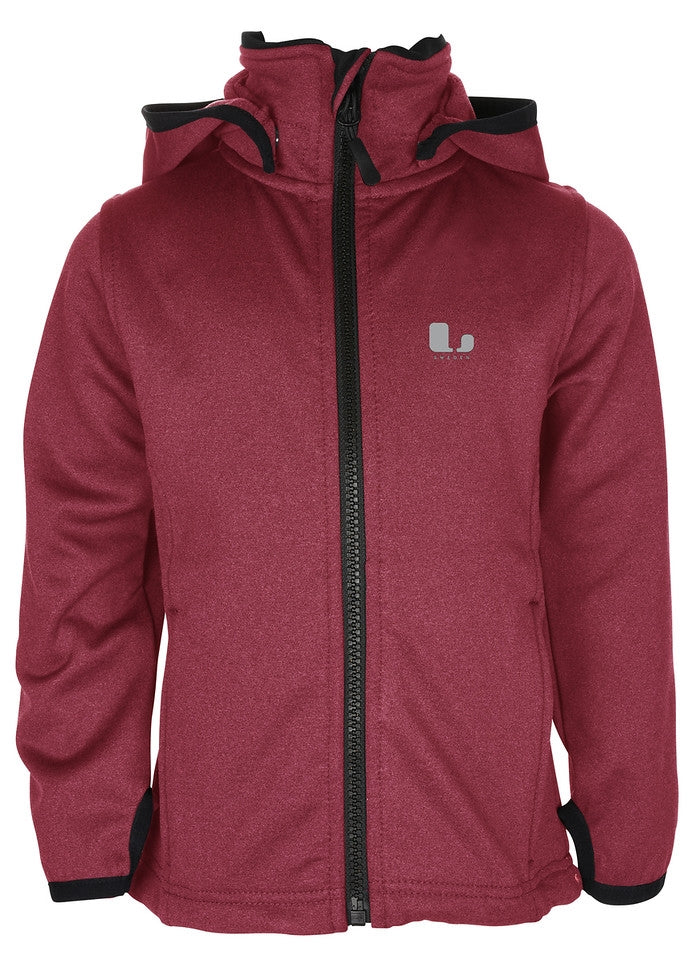 Milano Hoodie Jacket Kids Dry Rose - Lindberg
