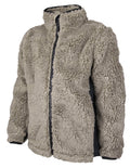 Muddus Wind Jacket Pile Children & Junior Greige - Lindberg