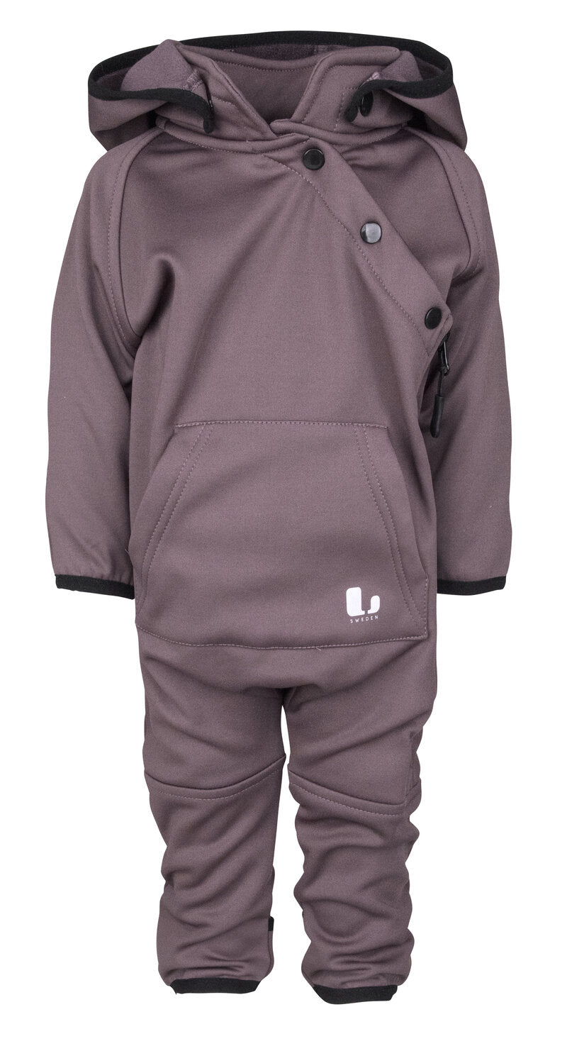 Powerpro Babyoverall Dusty Mauve Lindberg