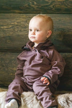 Powerpro Babyoverall Dusty Mauve Lindberg