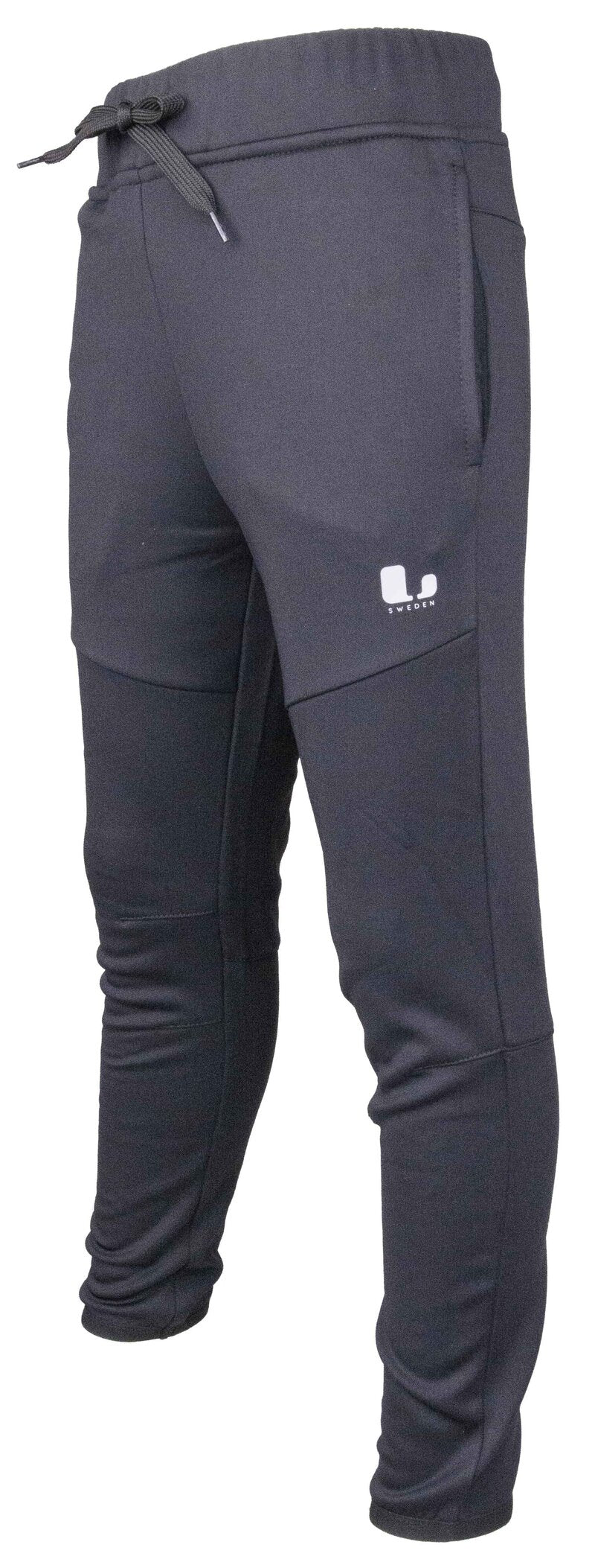 Powerpro Stretchbyxa Barn & Junior Black Lindberg