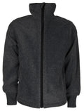 Sävar Fleece Jacket Kids & Junior Grey Melange - Lindberg