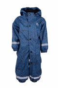 Vattnadal Lined Rain Overall Children Blue Lindberg