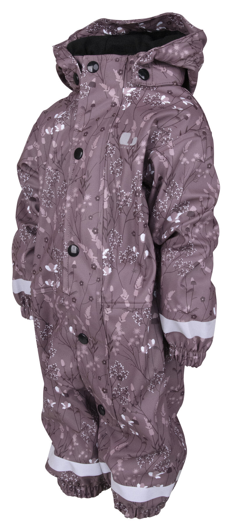 Vattnadal Lined Rain Overall Kids Flower Lindberg