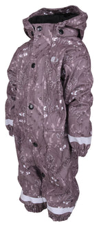 Vattnadal Lined Rain Overall Kids Flower Lindberg