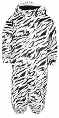 Zebra Unlined Rain Overall Kids White - Lindberg
