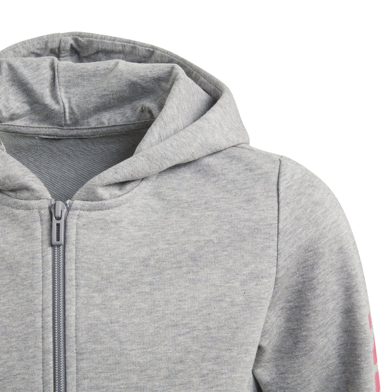 Linear Full-Zip Hoodie Junior Gray Adidas
