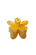 Flower 1-pack Hårklämma Dam Yellow LOLO & YAYA