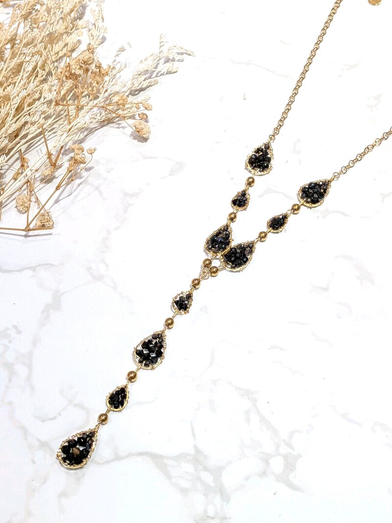 Jiselle Halsband Dam Black LOLO & YAYA