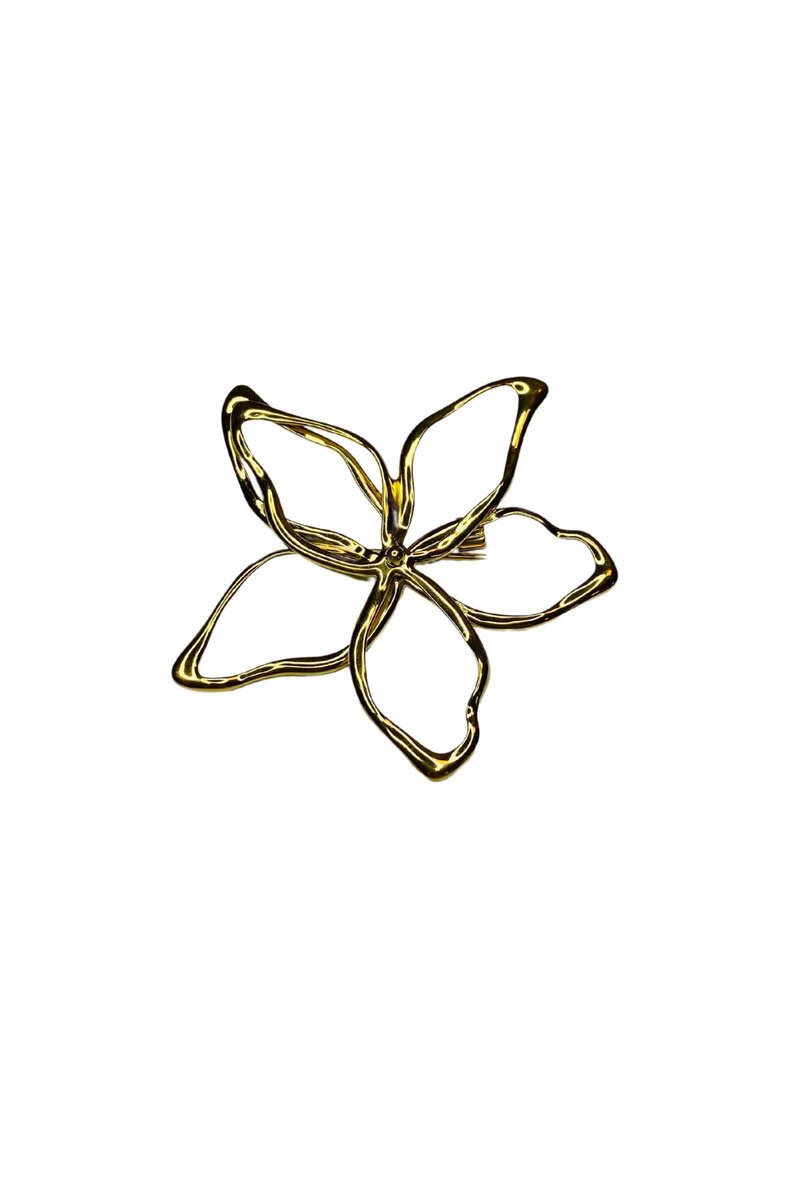 Cardigan pin 9 Ladies Gold Flower LOLO & YAYA