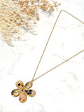 Tuva Necklace Women Gold Flower LOLO & YAYA