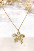 Vendela Halsband Dam Golden Flower LOLO & YAYA