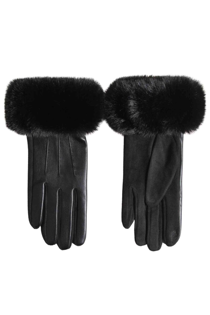 Claire Gloves Female Black MM SWEET