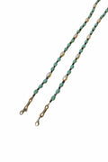 MM Sweet Juniper Eyeglass Chain Ladies Turquoise - MM Sweet