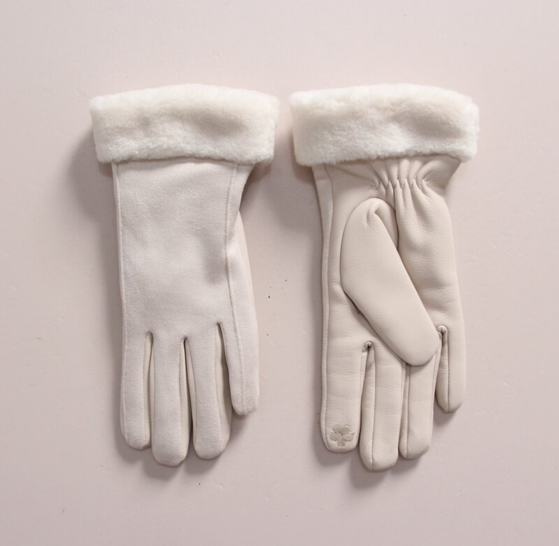 Lizzie Handske Dam Beige MM SWEET