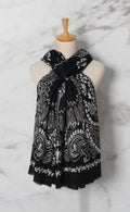 Myrtle Lång Scarf Dam Black MM SWEET
