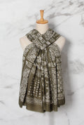 Myrtle Lång Scarf Dam Olive MM SWEET