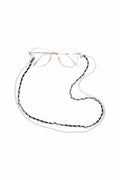 MM Sweet Samantha Glasses Chain Ladies Silver Pearl - MM Sweet