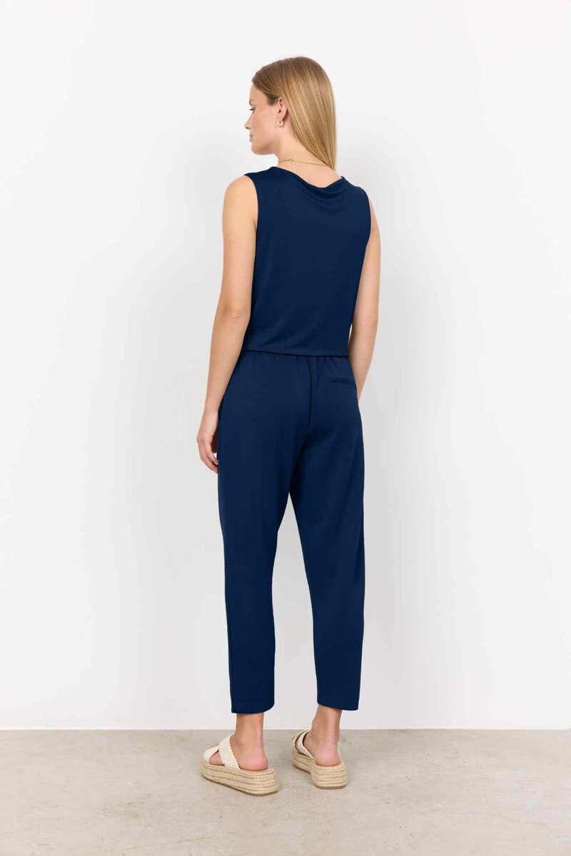 Marica 283 V-ringat Linne Dam Navy Soyaconcept | Smilebutiken