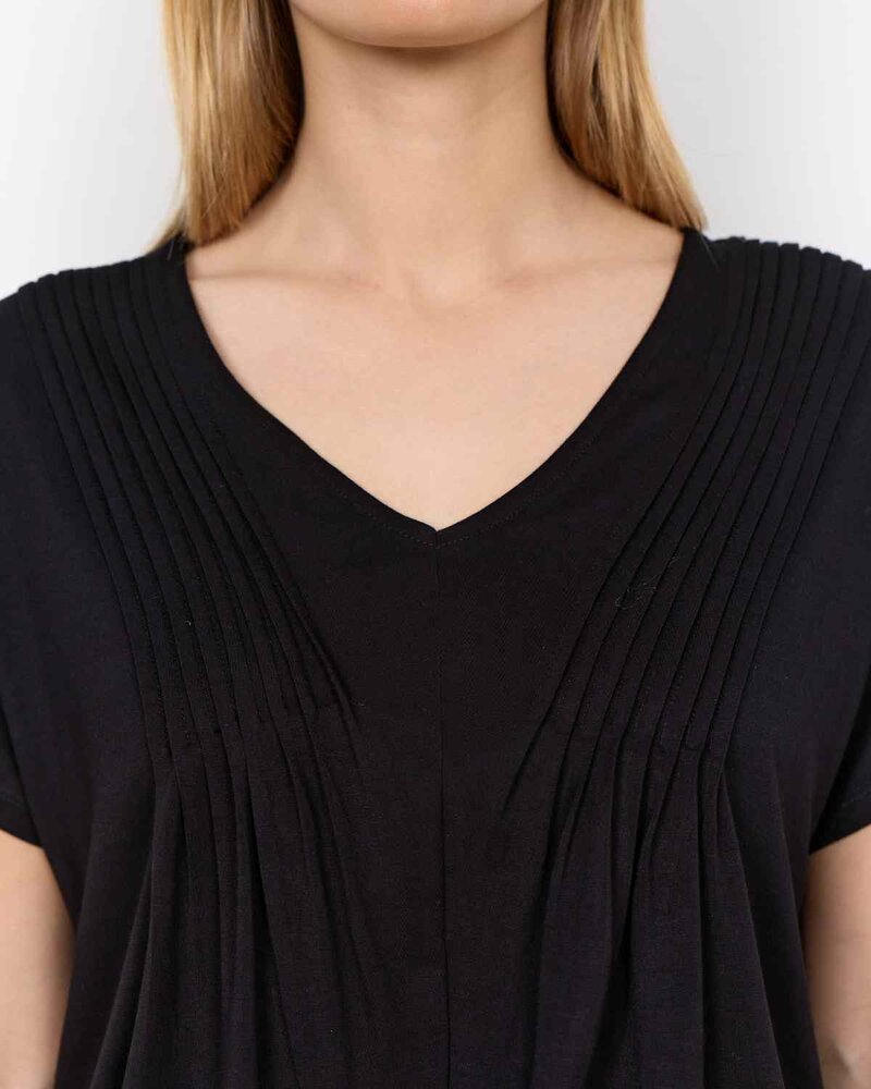Marica 361 T-Shirt Dam Black | Smilebutiken - Soyaconcept