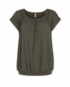 Marica T-Shirt Dam Grape Leaf | Smilebutiken - Soyaconcept