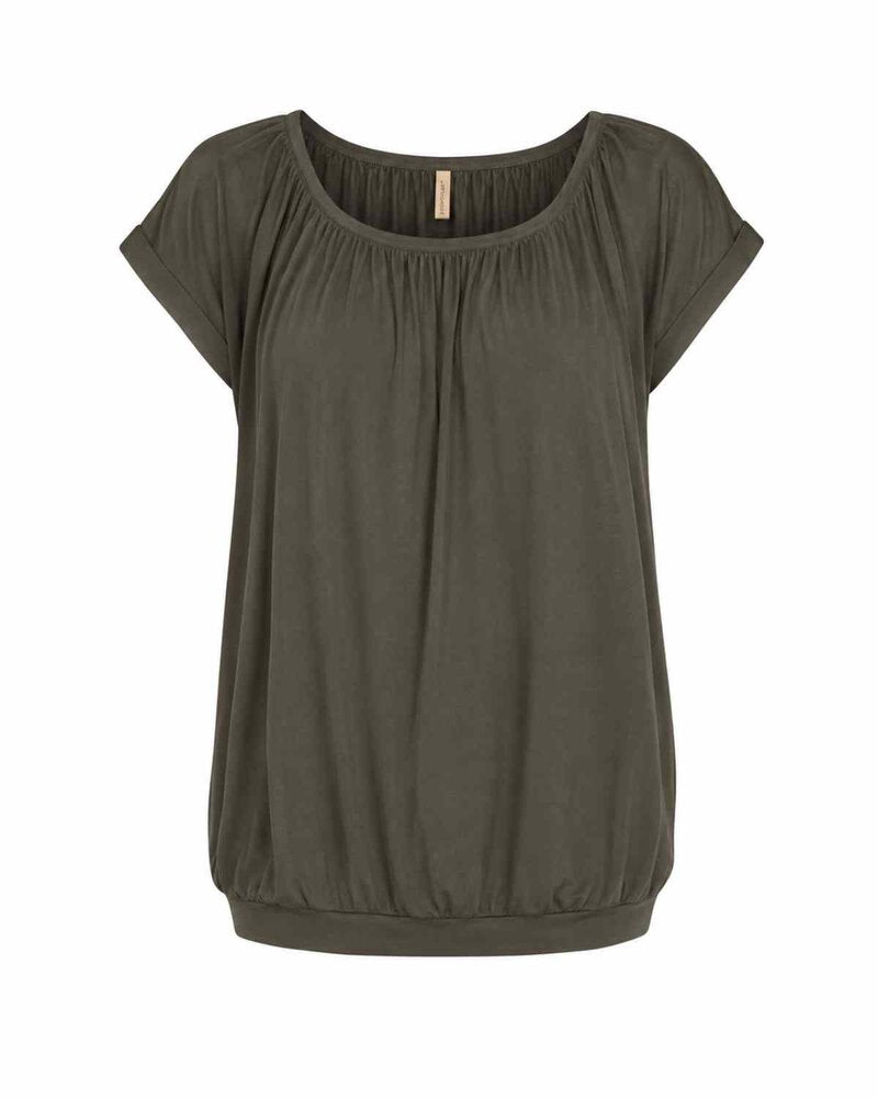 Marica T-Shirt Dam Grape Leaf | Smilebutiken - Soyaconcept