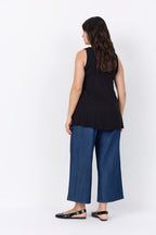 Marla 1 Ärmlös Topp Black Wasabiconcept | Smilebutiken