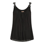 Agnese Top Women Black Marta du Chateau