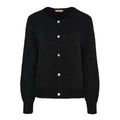 Cosima Stickad Cardigan Dam Black Marta du Chateau