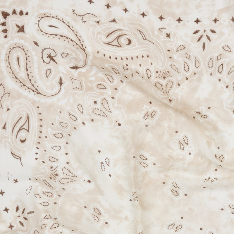 Danna Scarf Dam Beige Coffee Marta du Chateau