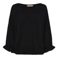 Marta du Chateau Elderflower Knitted Sweater Women Black - Marta du Chateau