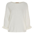 Elderflower Knitted Sweater Women Naturale Marta du Chateau