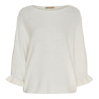 Elderflower Knitted Sweater Women Naturale Marta du Chateau