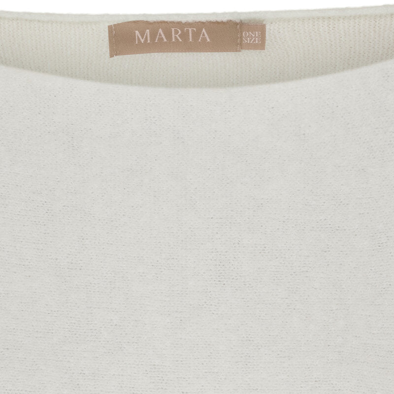 Elderflower Knitted Sweater Women Naturale Marta du Chateau