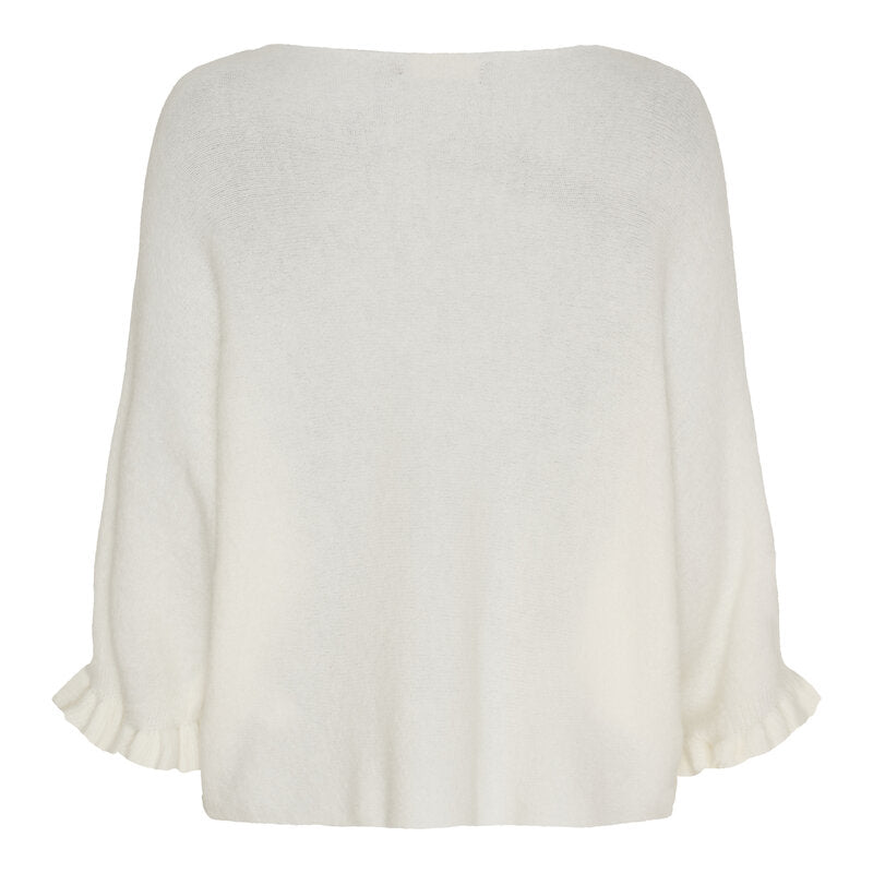 Elderflower Knitted Sweater Women Naturale Marta du Chateau