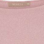 Elderflower Knitted Jumper Women Old Rose Marta du Chateau