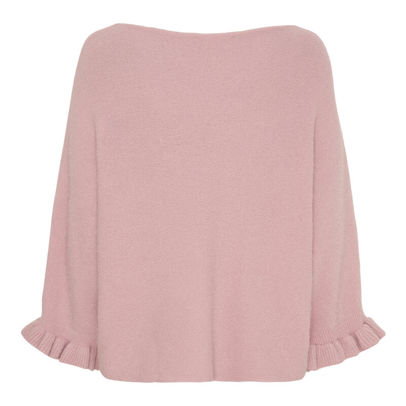 Elderflower Knitted Jumper Women Old Rose Marta du Chateau