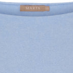 Elderflower Knitted Sweater Ladies Sky Marta du Chateau