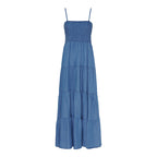 Eleonora Dress Women Medium Blue Marta du Chateau