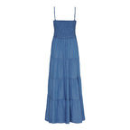 Eleonora Dress Women Medium Blue Marta du Chateau