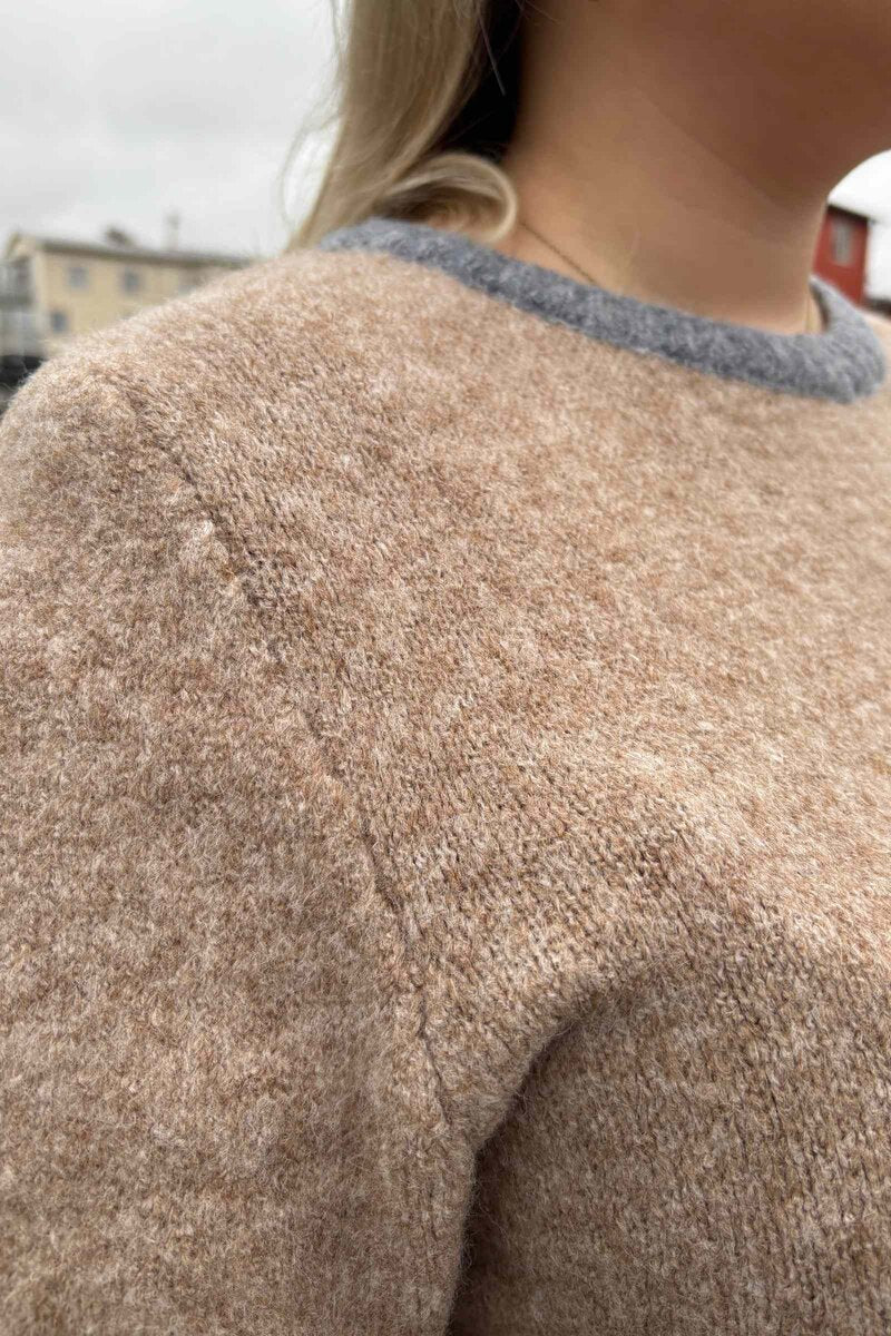 Elora Pullover Dam Camel Denim Marta du Chateau