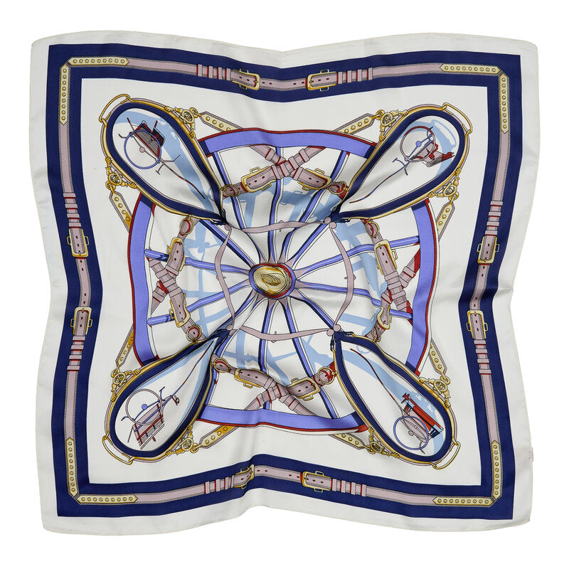 Juline Scarf Dam Blue Belt Marta du Chateau