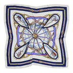 Juline Scarf Dam Blue Belt Marta du Chateau