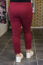 Kalie Ankle Trousers Women Amaranto Marta du Chateau