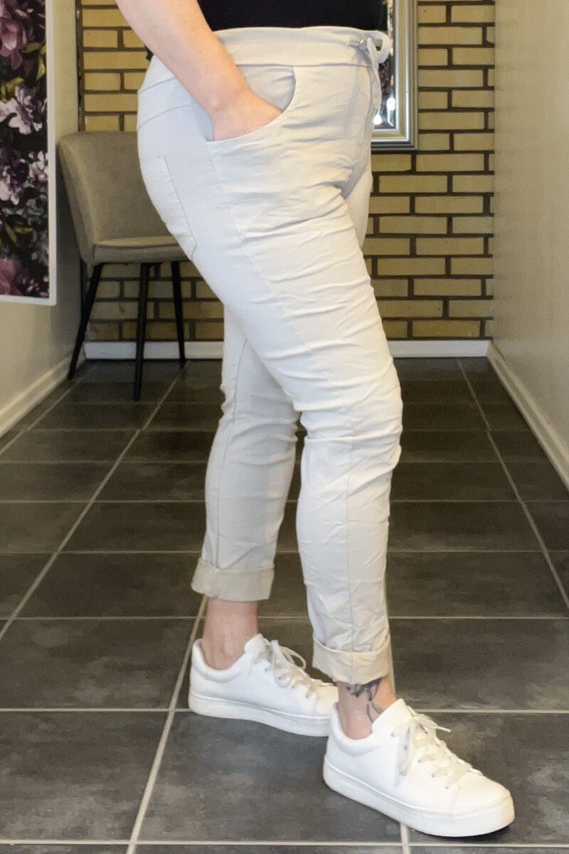 Kalie Ankelbyxa Dam Beige Marta du Chateau