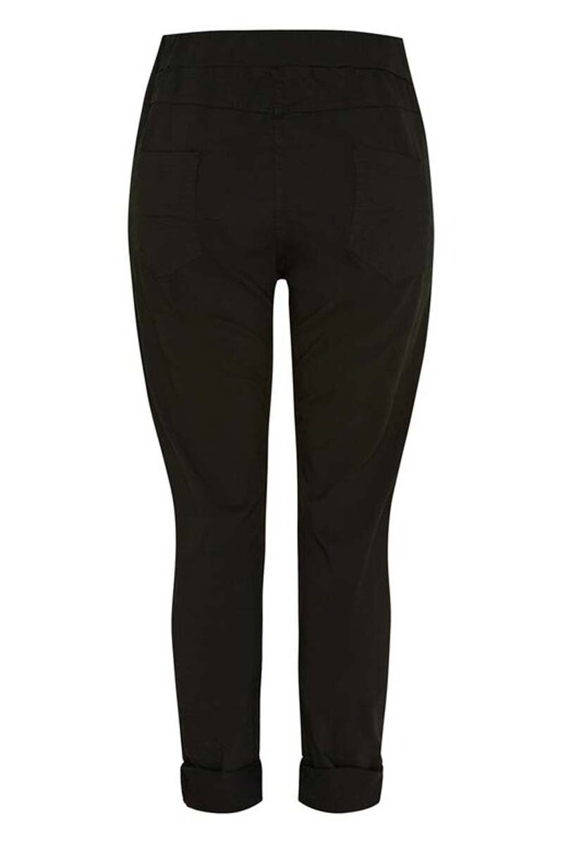 Kalie Ankle Pants Women Black Marta du Chateau
